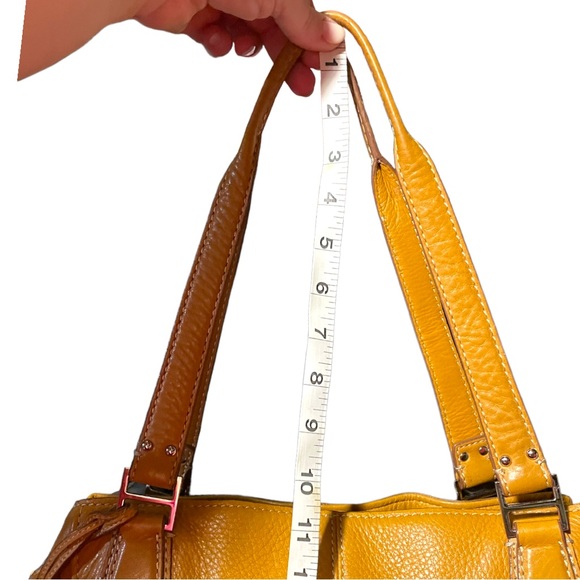 FOSSIL | Genuine Pebbled Leather | Blackburn Satchel Handbag - Picture 10 of 15